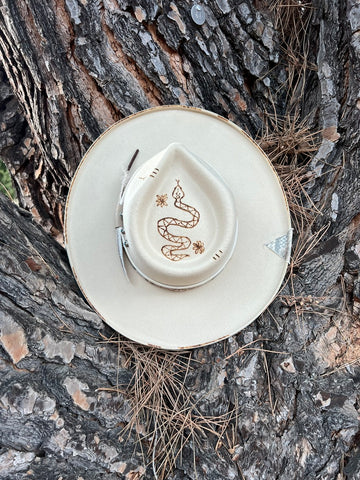 LARGE - Personalized Desert Spirit Felt Hat