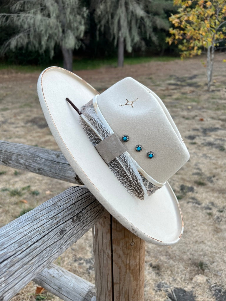 LARGE - Personalized Desert Spirit Felt Hat