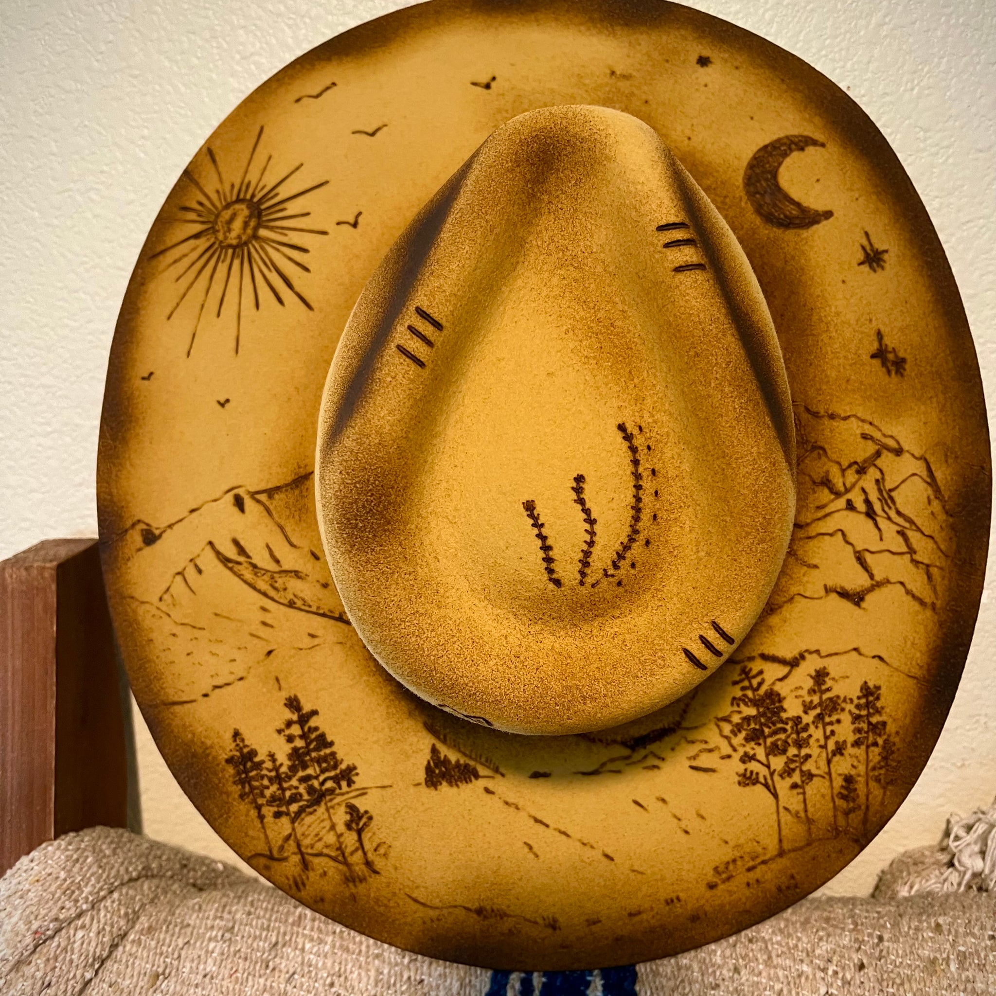 LARGE - Personalized Charlie One Day and Night Fedora hat