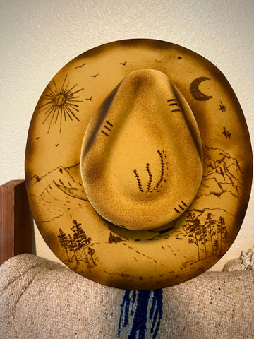 LARGE - Personalized Charlie One Day and Night Fedora hat